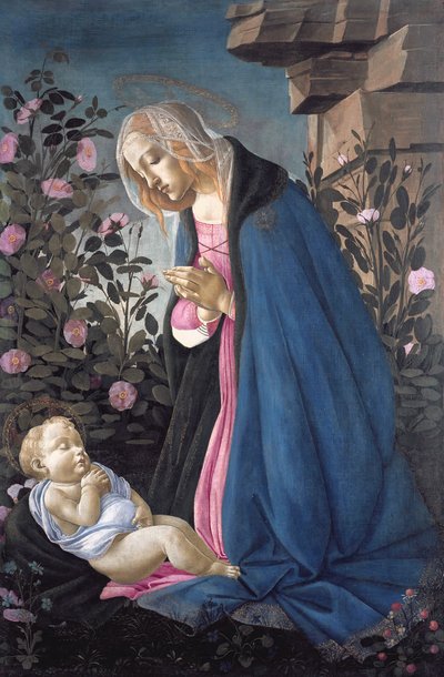 La Vierge adorant l